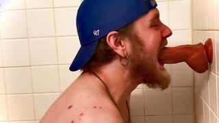 Alexx Haze  Inhaling a nine Fuck stick in Douche!