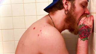 Alexx Haze  Inhaling a nine Fuck stick in Douche!