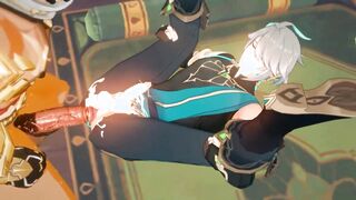 Alhaitham Takes It Up The Bootie - Genshin Influence Yaoi Toon