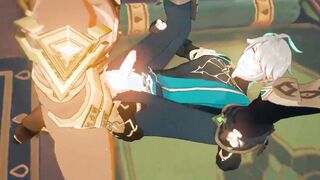 Alhaitham Takes It Up The Bootie - Genshin Influence Yaoi Toon