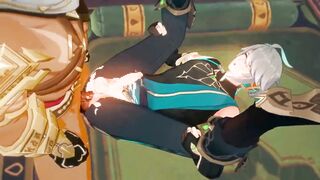 Alhaitham Takes It Up The Bootie - Genshin Influence Yaoi Toon