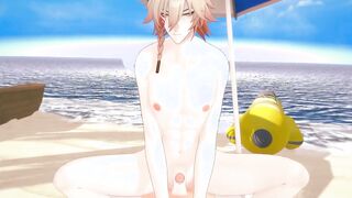 Mydei Rails Your Fuck-stick In The Summer - Honkai Starlet Ride