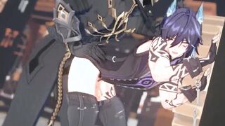 capitano x ororon - genshin influence cartoon yaoi r34