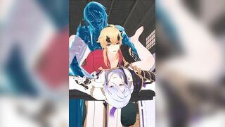 Thoma and Ayato have Assfuck Orgy - Genshin Influence Yaoi R34