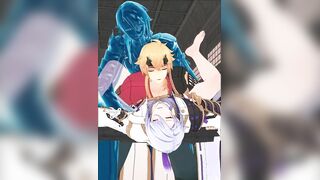 Thoma and Ayato have Assfuck Orgy - Genshin Influence Yaoi R34