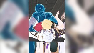 Thoma and Ayato have Assfuck Orgy - Genshin Influence Yaoi R34