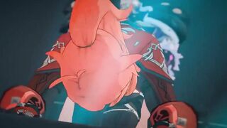 Diluc porked by Fatui - Genshin Influence Yaoi R34 Toon