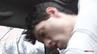 EuroBoyXXX: Jamie Lee And Kyle Martin Go Nasty With Scott Williams In The Minivan