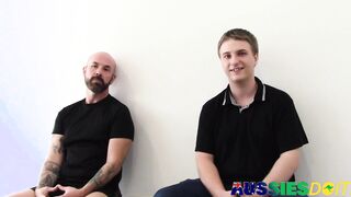 Horny Aussie Daddy Jaxon Offers Stud Free Ride On His Rigid Cock