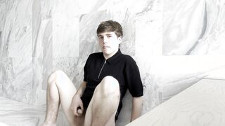 Lad with phimosis likes an off the hook pop-shot