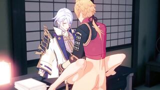 Thoma plumbs Ayato - Genshin Influence Manga porn Cartoon Yaoi