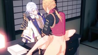 Thoma plumbs Ayato - Genshin Influence Manga porn Cartoon Yaoi