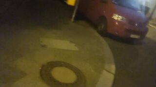 Jacking off outside