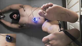 Nip electro have fun to a manacled Latin Chub  SADISM & MASOCHISM Homosexual