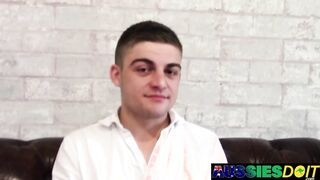 Cute Aussie Dillon Gets His Tight Ass Stretched By Top Stud Maxime