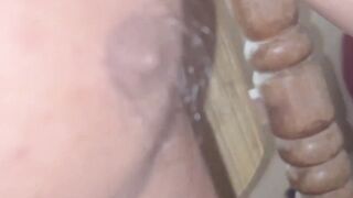 Messy chatting Super-fucking-hot dude morning non-stop cumshort