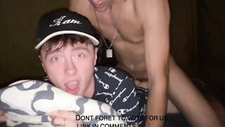 Risky super-fucking-hot uber-sexy twinks plow in public at jamboree