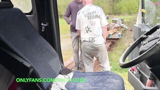 Inwards a car at a rest realm – offhand homo meeting