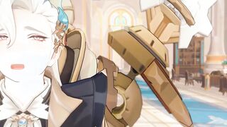 Neuvillette screwed by Robot - Genshin Influence R34 Anime porn