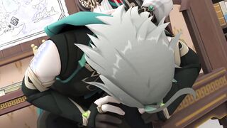 Kaveh spanks Alhaitham Bootie - Genshin Influence R34 Yaoi
