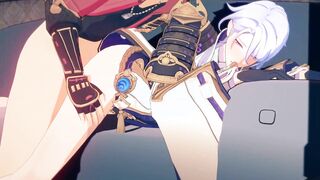 Thoma x Ayato - Genshin Influence Yaoi R34 Toon