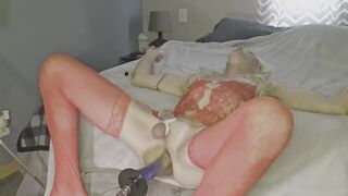 Sensuous Bottom Wrecked By Ass-fuck Machine