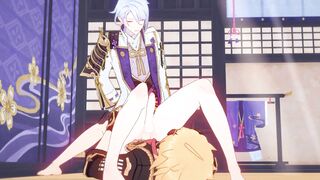 Ayato x Thoma - Virgins Very first Queer Time - Genshin Influence Cartoon