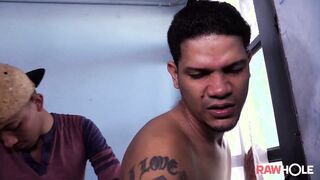 RAWHOLE Latino Gay Dario Slides His Fucktool Into Lexis Ass