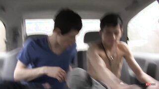 EuroBoyXXX: Aaron Aurora And Josh Parker Get Moist In The Backseat