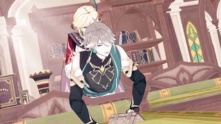 Kaveh Pummels Alhaitham Without a condom Assfucking - Genshin Influence Yaoi Toon