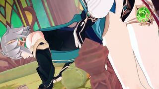 Kaveh Pummels Alhaitham Without a condom Assfucking - Genshin Influence Yaoi Toon