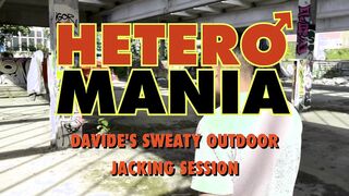 Davides Sweat-soaked Outdoor Wanking Sesh TRAILER