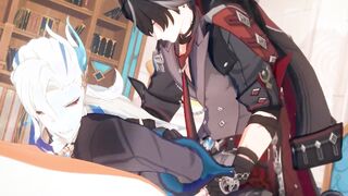 wriothesley nails neuvillette ass-fuck - Genshin Influence Manga porn Yaoi