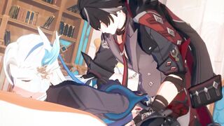 wriothesley nails neuvillette ass-fuck - Genshin Influence Manga porn Yaoi