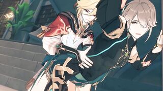Kaveh pounds Alhaitham Ass fucking Fucky-fucky - Genshin Influence Anime porn Cartoon R34