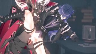Rerir Pulverizes Flins - Genshin Influence Cartoon Anime porn