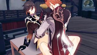 Tartaglia x Zhongli - Genshin Influence Missionary Yaoi Hook-up