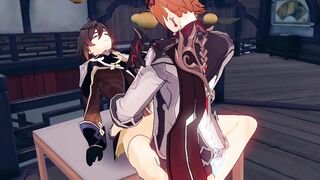 Tartaglia x Zhongli - Genshin Influence Missionary Yaoi Hook-up