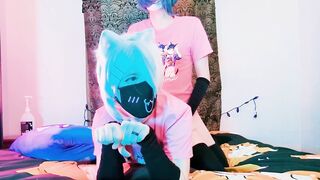 Naughty Lil Catboy Luvs Taking Manmeat