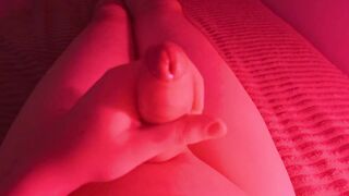 Sugary-sweet guy toying with his peach