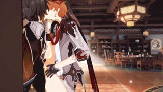Tartaglia x Zhongli - Genshin Influence Anime porn