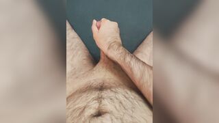 Jacking off my weenie and cum shot  چقد آب از کیرم اومد