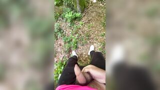 Décharge en forêt