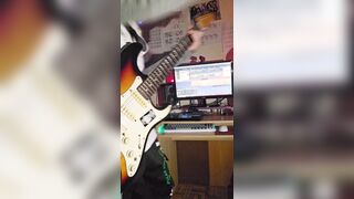 just frolicking my guitar