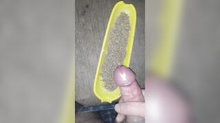 I jizzed all over my weed