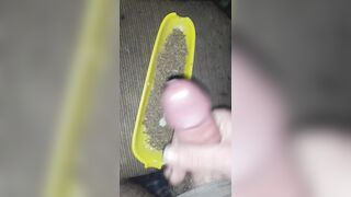 I jizzed all over my weed