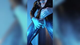Spandex Fantasies Masculine Dom Solo Performens