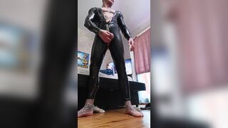 Spandex Fantasies Masculine Dom Solo Performens