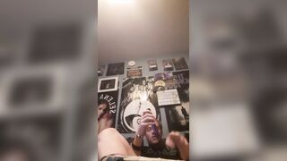 Nubile getting off with wand