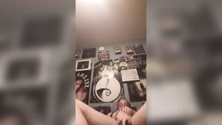 Nubile getting off with wand